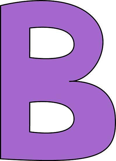 Purple Munoz Logo - Purple Alphabet Letter B.png