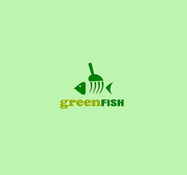 Green Fish Logo - Creative Fish Logo Designs, Ideas. Design Trends PSD