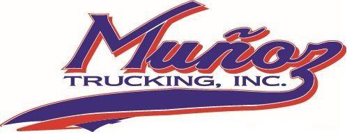 Purple Munoz Logo - Muñoz Trucking Inc