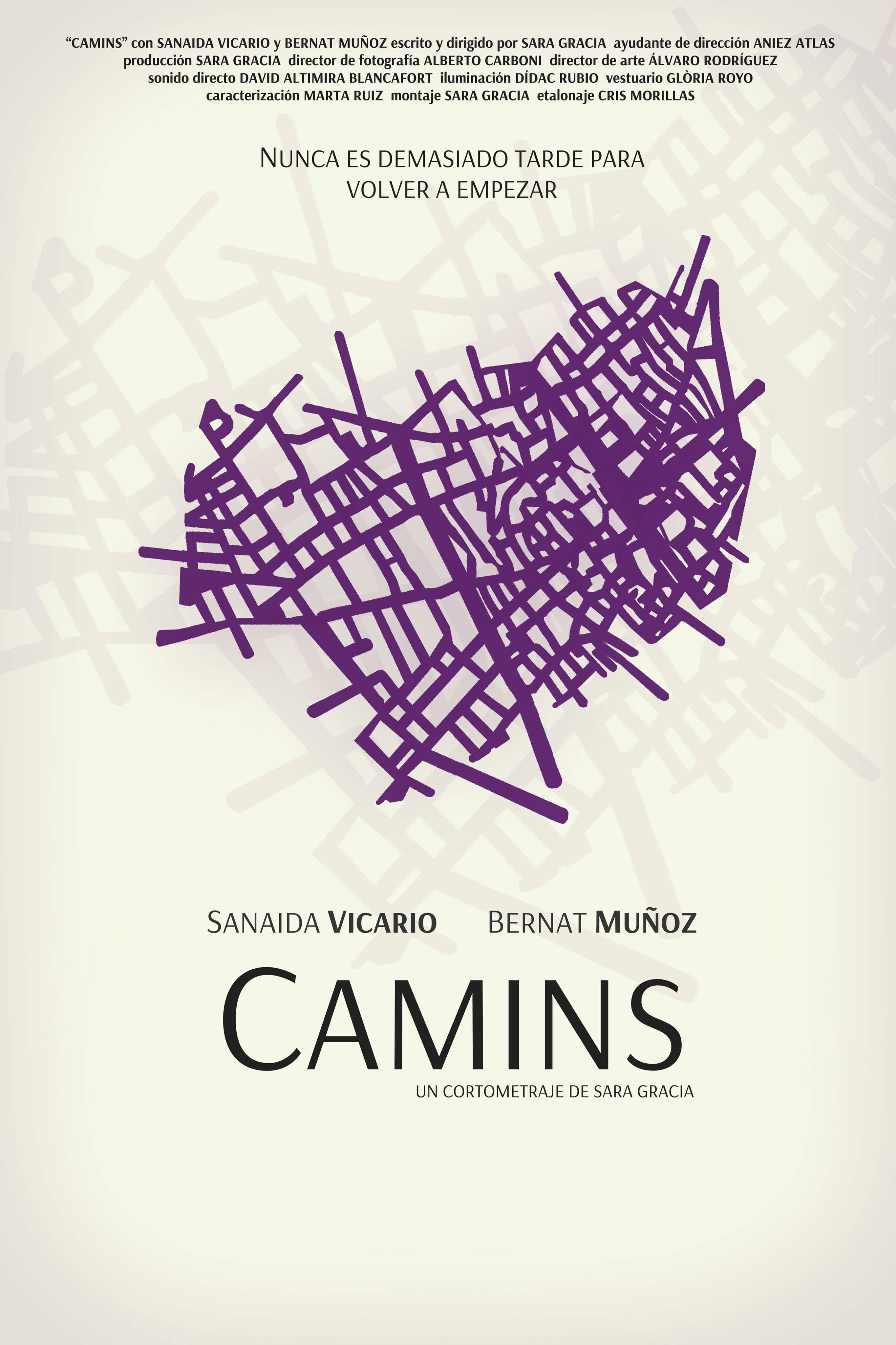 Purple Munoz Logo - Camins (2018)