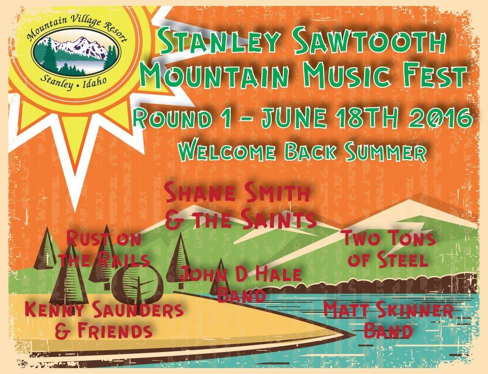 Sawtooth MTN Logo - Stanley Sawtooth Mountain Musicfest: Round 1 Village