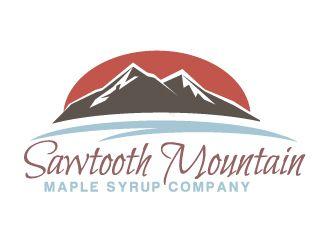 Sawtooth MTN Logo - Sawtooth Mountain Maple Syrup Company logo design - 48HoursLogo.com