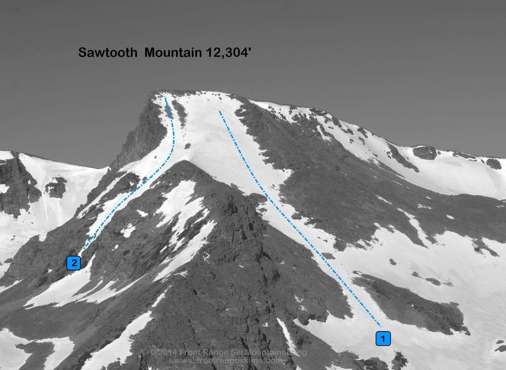 Sawtooth MTN Logo - Sawtooth Mountain — Front Range Ski Mountaineering