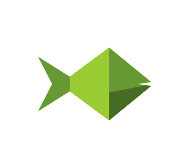 Green Fish Logo - Vector craft fish art logo download | Vector Logos Free Download ...