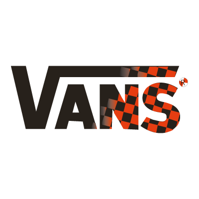 Black and Red Vans Logo - Vans red scuares vector logo free download