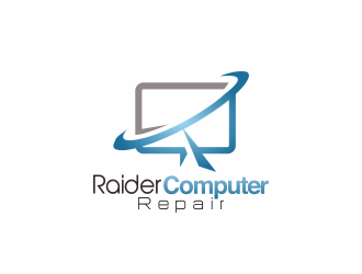 Computer Repair Logo - Raider Computer Repair logo design - 48HoursLogo.com