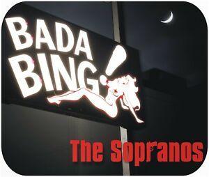 Sexy Bing Logo - Bada Bing Sopranos Series Fan Sexy Mouse Pad Mousepad Art Unique TV ...