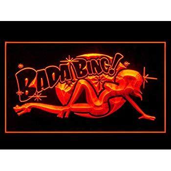 Sexy Bing Logo - Bada Bing Nude Girl Exotic Erotic Show Display Led