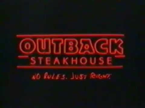 Outback Steakhouse Logo - Outback Steakhouse Bad Hair Day June 13, 2003 - YouTube