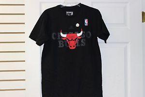 Red White and Black B Logo - Adidas B Grade Chicago Bulls Black/Red/White Big Bulls Logo T-Shirt ...