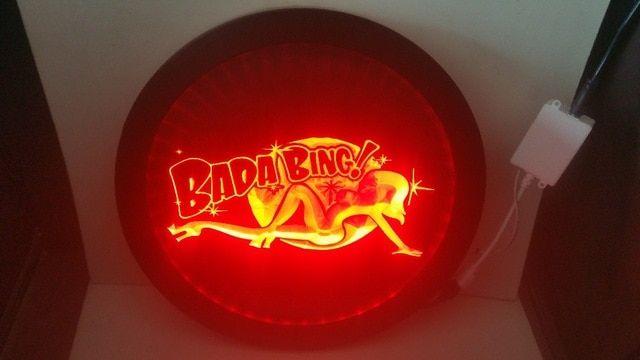 Sexy Bing Logo - Bada Bing Nude Girl Exotic RGB led Multi Color wireless control