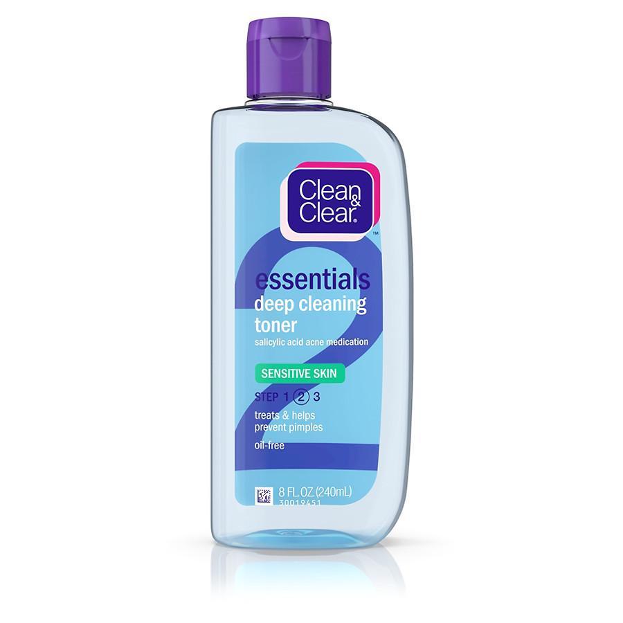 Clean and Clear Logo - Clean & Clear Essentials Deep Cleaning Toner Sensitive Skin | Walgreens