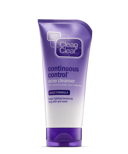 Clean and Clear Logo - CONTINUOUS CONTROL® Acne Cleanser. CLEAN & CLEAR®