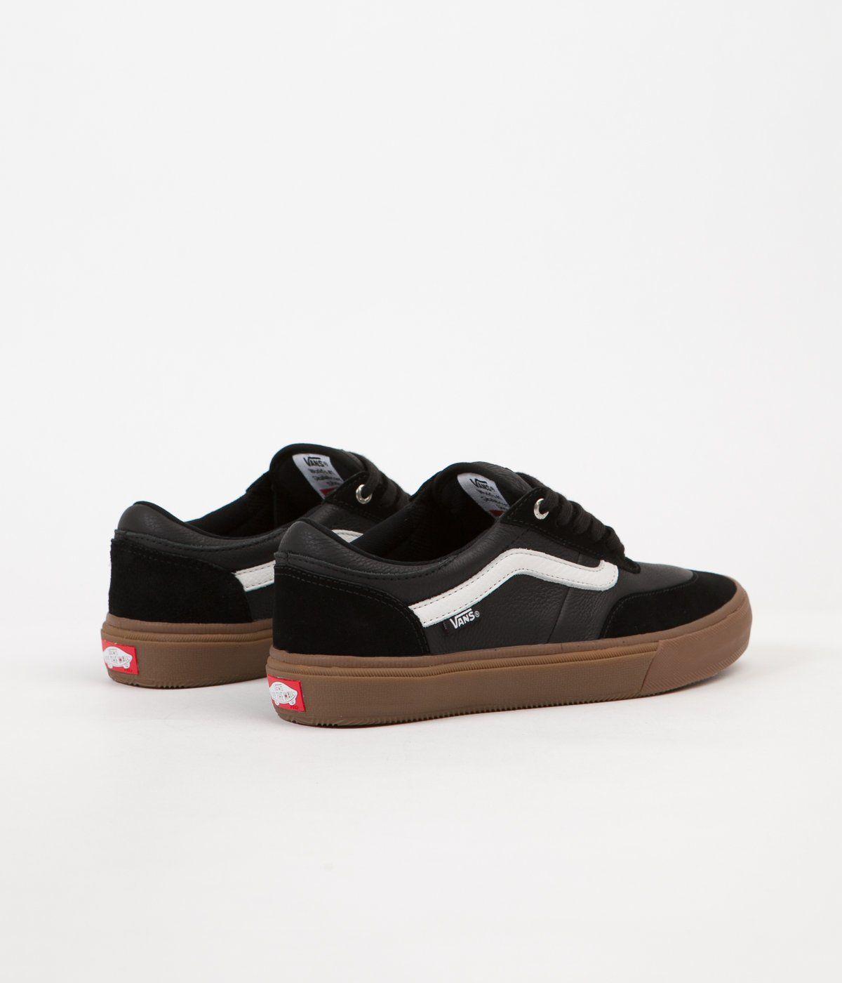 Black and Red Vans Logo - Vans Gilbert Crockett 2 Pro Shoes - Black / White / Gum | Flatspot