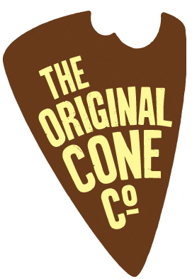 Waffle Cone Logo - The Original Cone Co | All natural icecream cones