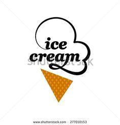 Waffle Cone Logo - 105 Best Logo ice cream images in 2019 | Food, Drawings, Food drawing