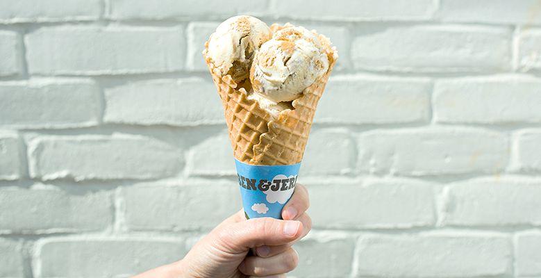 Waffle Cone Logo - Complete Guide to Cones | Ben & Jerry's