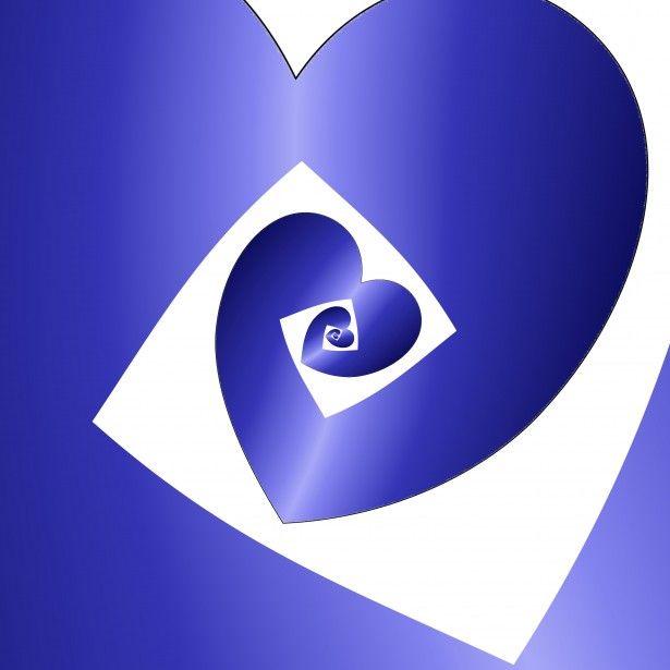 Spiral Heart Logo - Spiral Heart Free Domain Picture