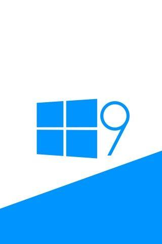 Windows 9 Logo - Windows 9 Logo iPhone 5 Wallpaper HD
