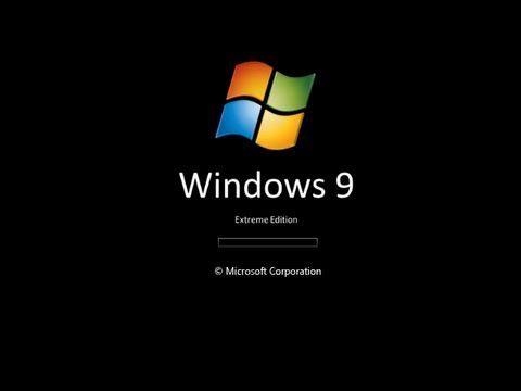 Windows 9 Logo - Windows 9 Concept Startup