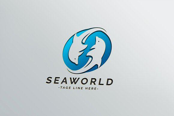 Sea World Logo - Sea world | Logo template ~ Logo Templates ~ Creative Market