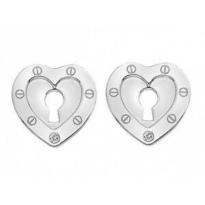 Silver Diamond Logo - DE527 NEW Genuine Hot Diamonds Sterling Silver Diamond Heart