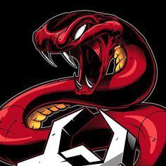 Snakes Baseball Logo - baseball vipers. Vipers Baseball Logo of a Snake Mascot wrapped