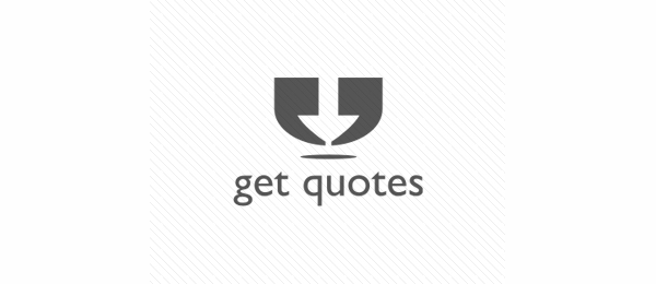 Google Quotes Logo - 40 Cool Quote Logo Design for Inspiration - Hative