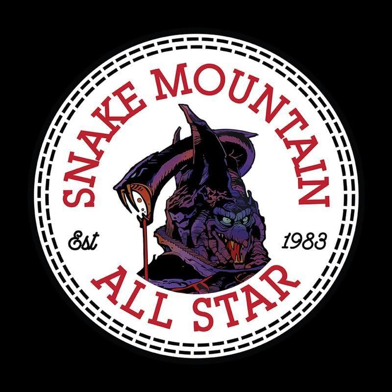 Snakes Baseball Logo - Snake Mountain He Man All Star Converse Logo | Cloud City 7