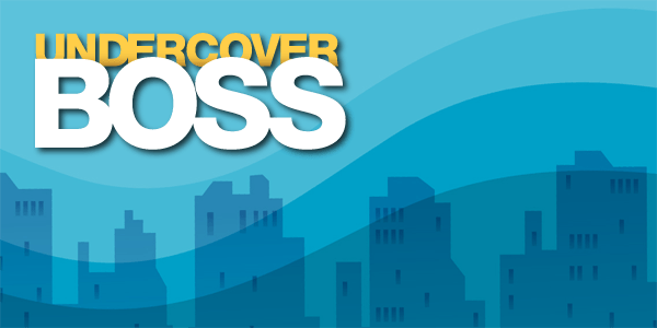 Undercover Boss Logo - Undercover Boss | Swipe Entertainment
