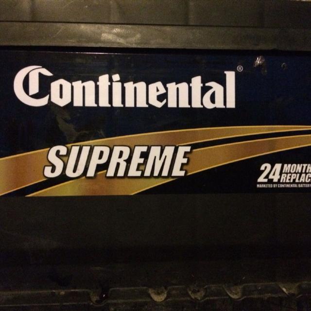 Supreme Automotive Logo - Best Continental Supreme Automotive Battery. for sale