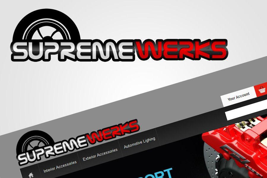 Supreme Automotive Logo - Entry by JustLogoz for Logo Design for Supreme Werks eCommerce