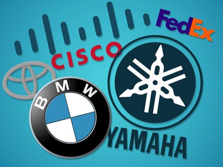 Cisco Company Logo - Hidden Messages In These World Famous Company Logos