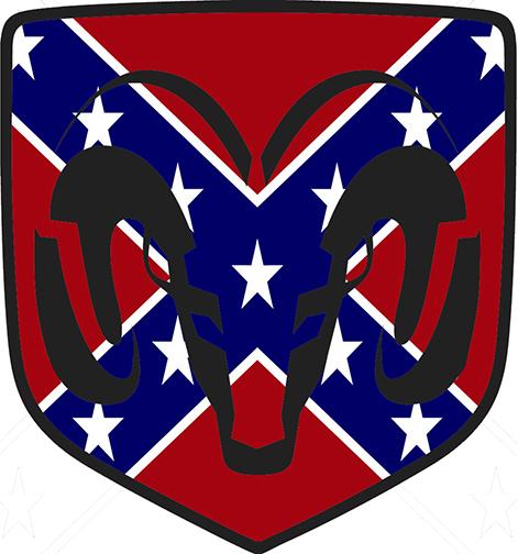 Confederate Logo - Confederate Dodge Ram Logo 1