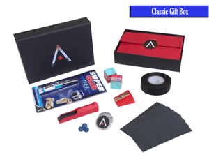 ACS Pool Logo - ACS Snooker Pool Classic Cue Tip Accessory Kit Gift Box Master