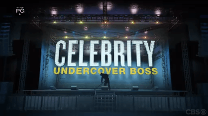 Undercover Boss Logo - Celebrity Undercover Boss