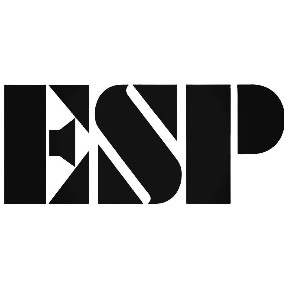 Japanese Manufacturer Logo - Esp Japanese Guitar Manufacturer Decal Sticker