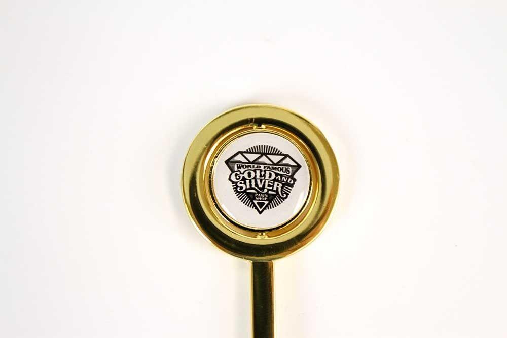 Silver Diamond Logo - Gold & Silver Pawn Shop Souvenir Spoon