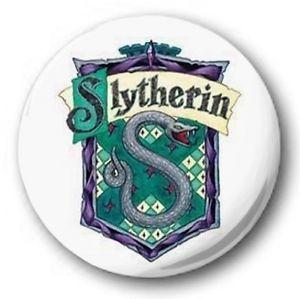 Harry Potter Slytherin Logo - SLYTHERIN LOGO -1 inch / 25mm Button Badge- Harry Potter Hogwarts ...