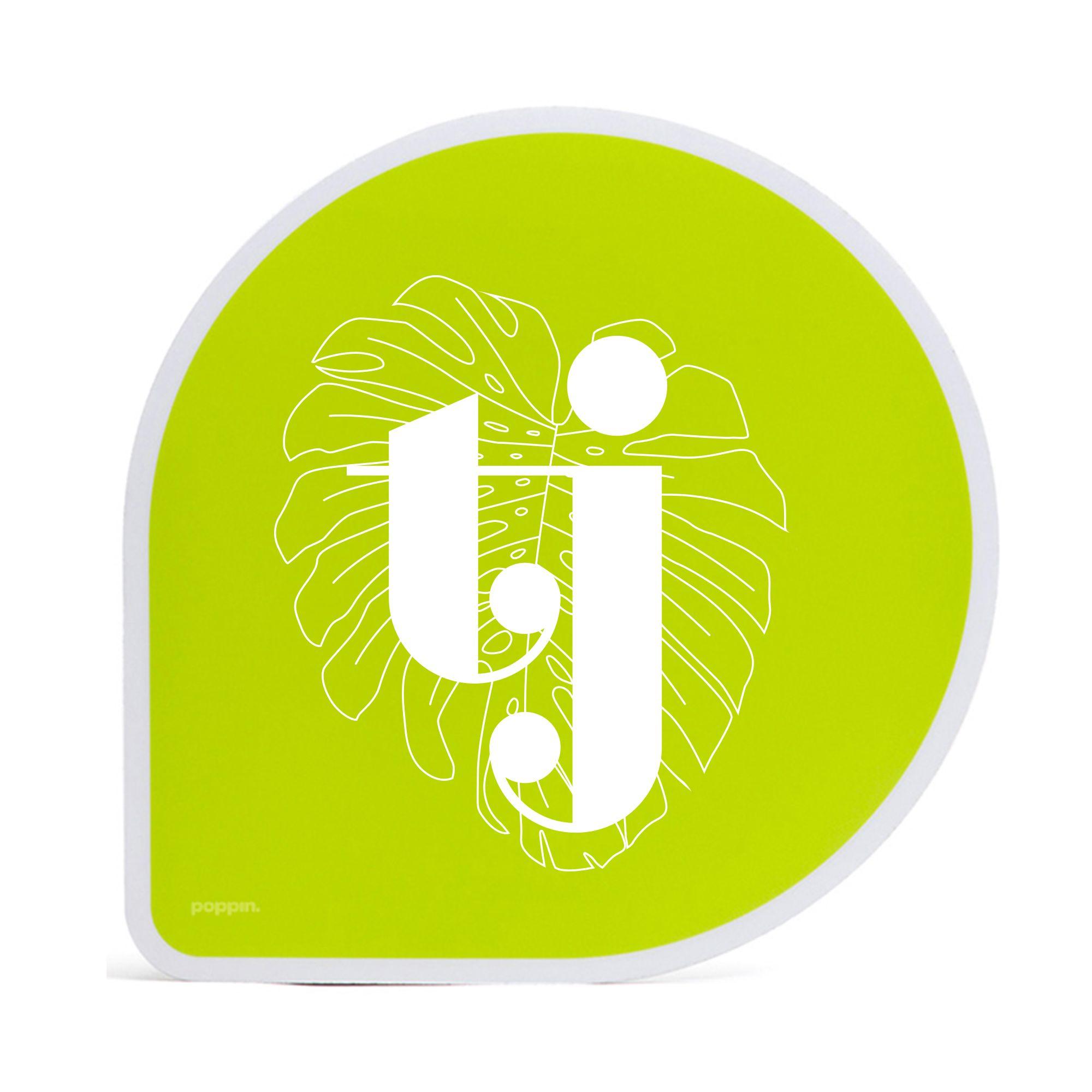 Lime Green Logo - Custom Lime Green Mouse Pad. Cool Office Supplies