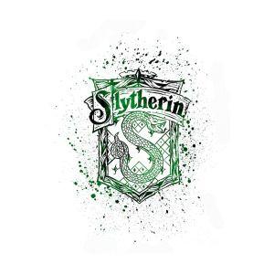 Harry Potter Slytherin Logo - Harry Potter Slytherin House Silhouette Painting by Pablo Romero