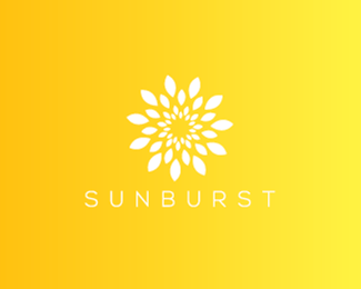 Orange Sunburst Logo - Sunburst Logo Designed