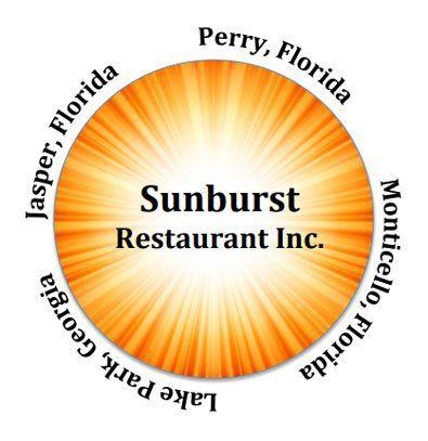 Orange Sunburst Logo - Sunburst | Restaurant | Tallahassee, FL