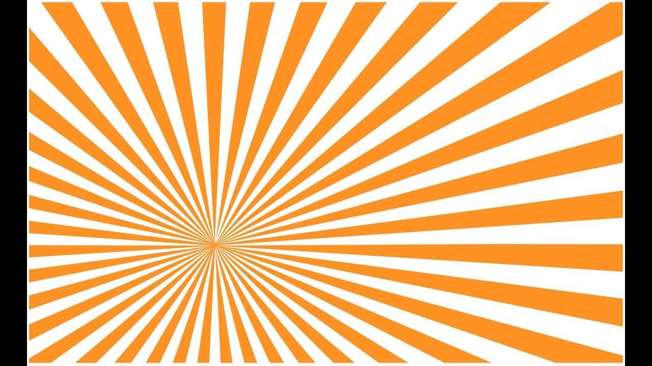 Orange Sunburst Logo - Illustrator: Create a Vector Sunburst Quickly and Easily - YouTube