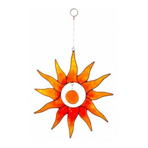 Orange Sunburst Logo - Orange Sunburst Suncatcher - Gift Ideas - In Your World