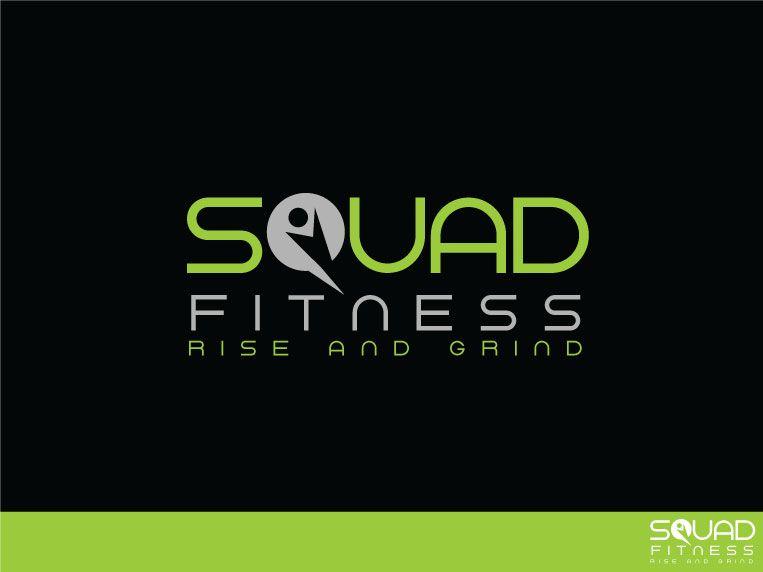 Lime Green Logo - Bold, Modern, Training Logo Design for Squad Fitness