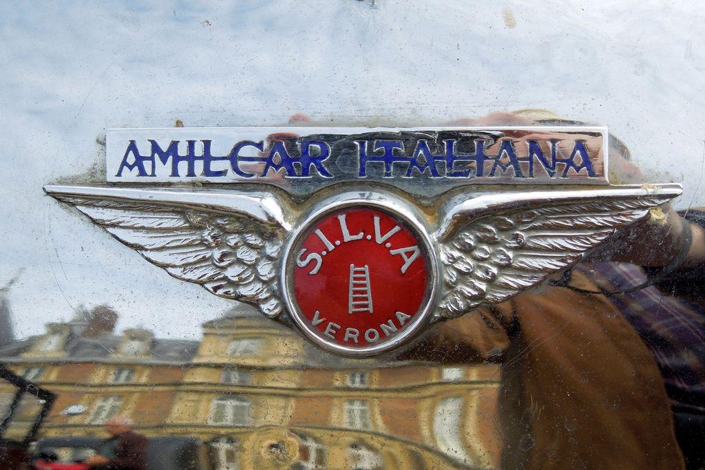Silva Car Logo - S.I.L.V.A. AMILCAR Italiana (Badge). DIEPPE RETRO De Passag