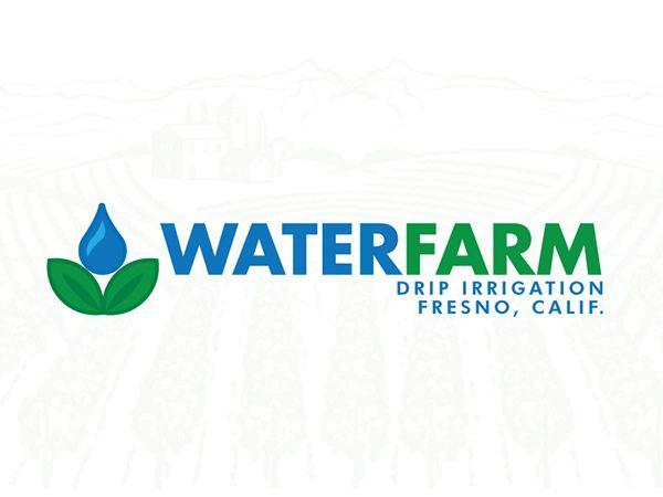 Drip Irrigation Logo - Water Farm Drip Irrigation on Behance