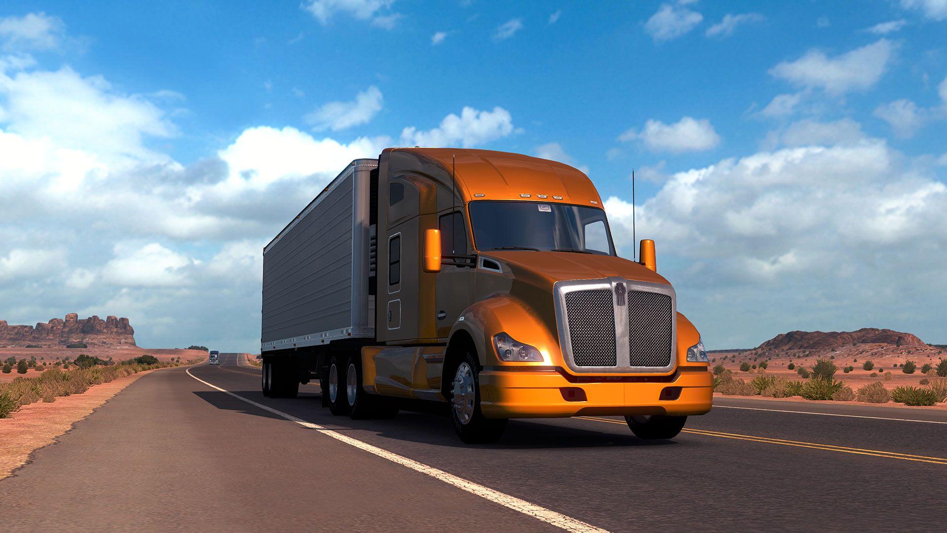 Trucker America Logo - American Truck Simulator on Steam