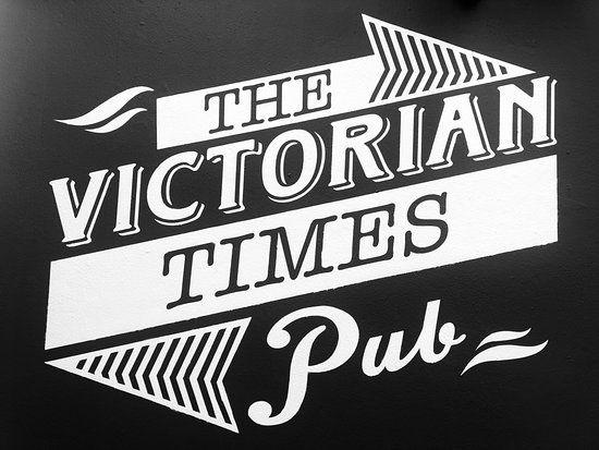 Victorian Black and White Logo - Victorian Times Pub & Restaurant, Fish Hoek Reviews